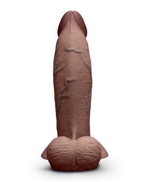 b-Vibe Slipskin 9" Girthy - Brown - Image 3
