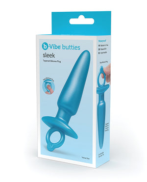 b-vibe b-Vibe Butties Sleek Tapered Plug - Blue