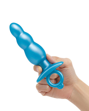b-vibe b-Vibe Butties Bounce Beaded Tapered Plug - Blue - Image 4