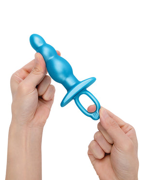 b-vibe b-Vibe Butties Bounce Beaded Tapered Plug - Blue - Image 5