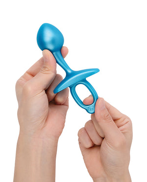 b-vibe b-Vibe Butties Bulb Tapered Prostate Plug - Blue - Image 5