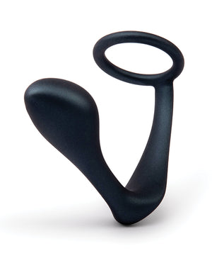 b-vibe b-Vibe Butties Ringer Cock Ring &amp; Prostate Plug - Black - Image 3
