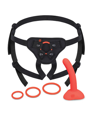 b-Vibe Beginner's Strap-On Harness Set - With 5 Silicone Dildo Peg - Image 2
