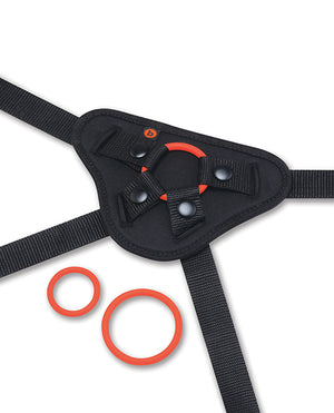 b-Vibe Beginner's Strap-On Harness Set - With 5 Silicone Dildo Peg - Image 4