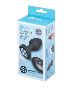 b-vibe b-Vibe 3.5" Light-up Butt Plug