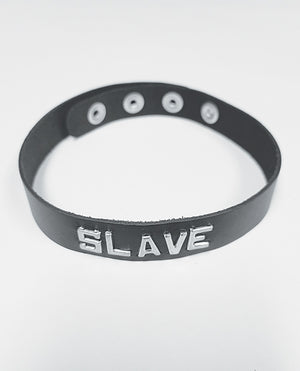 Spartacus Spartacus SLAVE Leather Collar - Black - Image 2
