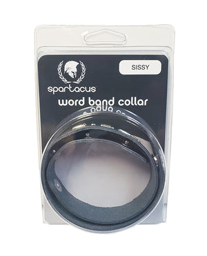 Spartacus Spartacus SISSY Leather Collar - Black