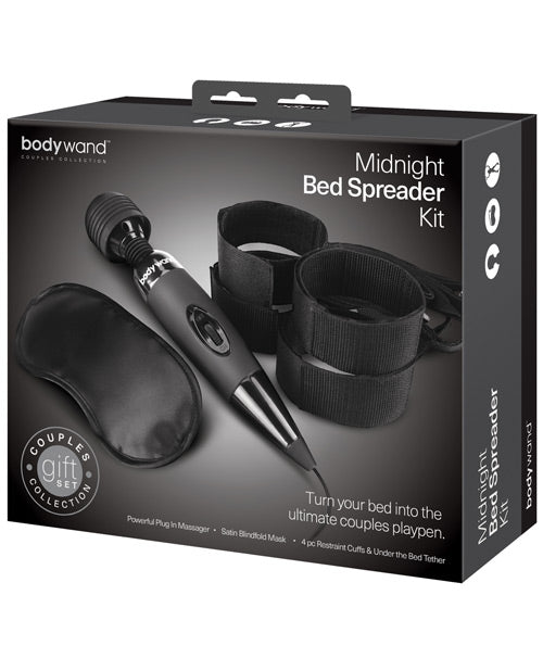 Bodywand XGen Bodywand Midnight Massage Bedroom Play Kit - 3 pc Black