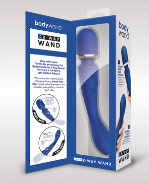 Bodywand XGen Bodywand Luxe 2 Way Wand Head Massager - Blue