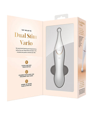 Bodywand XGen Bodywand Dual Stim Vario - White - Image 2