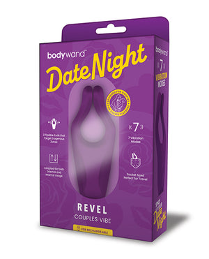 Bodywand Xgen Bodywand Date Night Revel Couples Vibe - Purple