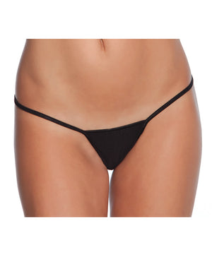 Coquette Low Rise Lycra G-String Black O/S
