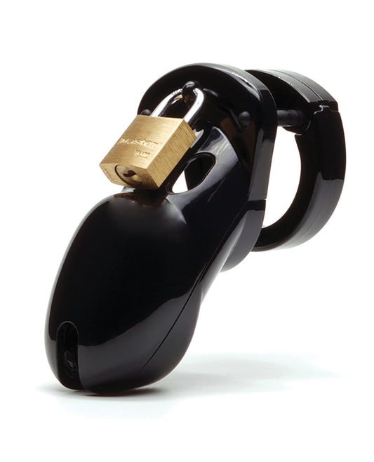 CB-6000 CB-3000 3" Cock Cage &amp; Lock Set - Black