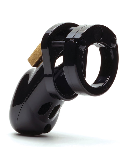 CB-6000 CB-3000 3" Cock Cage &amp; Lock Set - Black - Image 2