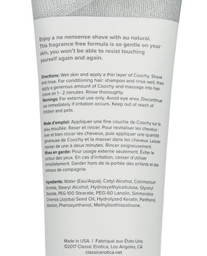 Coochy COOCHY Shave Cream - 7.2 oz Au Natural