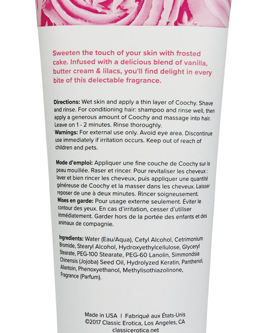 Coochy COOCHY Shave Cream - 3.4 oz Frosted Cake - Image 2