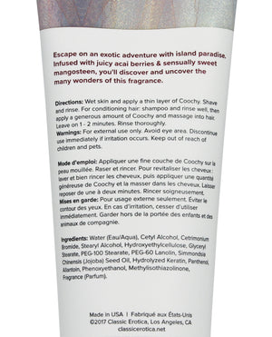 Coochy COOCHY Shave Cream - 3.4 oz Island Paradise - Image 2