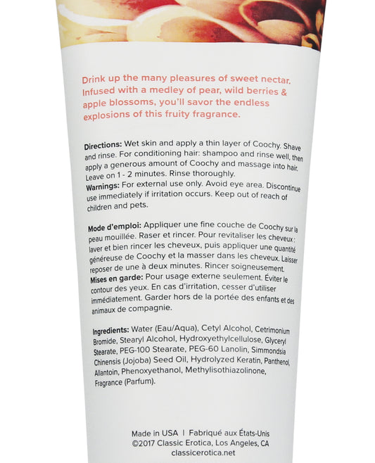 Coochy COOCHY Shave Cream - 3.4 oz Sweet Nectar - Image 2