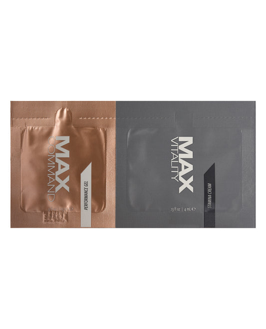 Max 4 Men Max Command &amp; Vitality Duo Foil - 1.5 ml Pack of 24