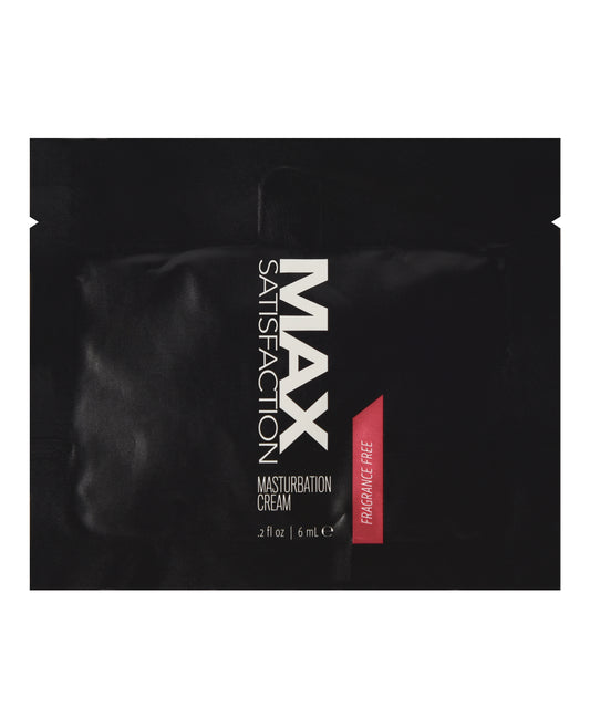 Max 4 Men Max Satisfaction Masturbation Cream Foil - 6 ml Pack of 24 - Image 2