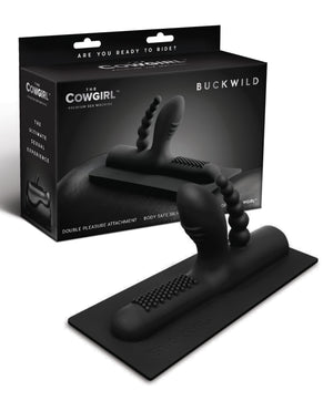 The Cowgirl The Cowgirl Buckwild Silicone Attachment - Black