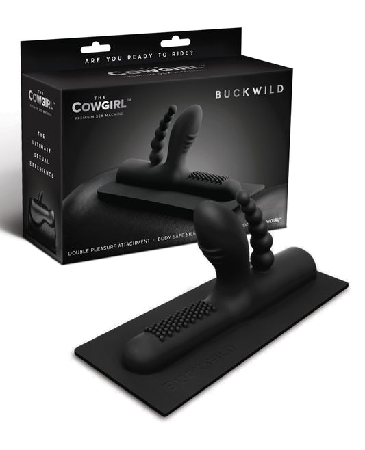 The Cowgirl The Cowgirl Buckwild Silicone Attachment - Black