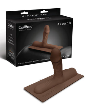 The Cowgirl The Cowgirl Bronco Silicone Attachment - Chocolate - Image 5