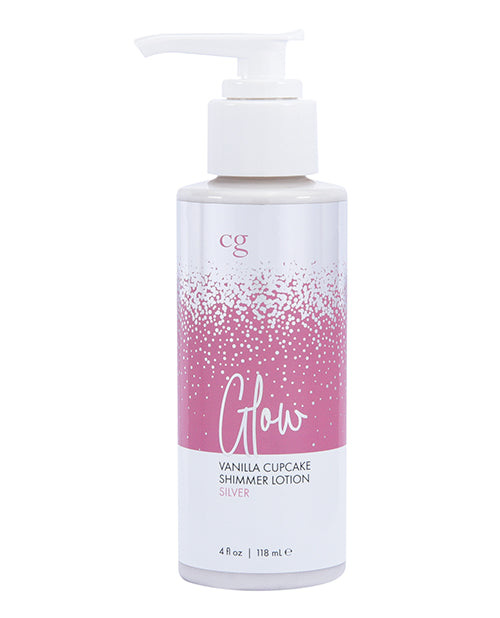 Cgc CGC Glow Pink Cupcake Shimmer Body Lotion - 4 oz Silver