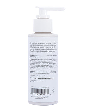 Cgc CGC Glow Pink Cupcake Shimmer Body Lotion - 4 oz Silver - Image 2