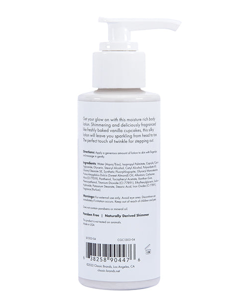 Cgc CGC Glow Pink Cupcake Shimmer Body Lotion - 4 oz Silver - Image 2