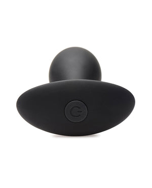 Rooster Curve Toys Rooster Rumbler Vibrating Silicone Anal Plug Large - Black - Image 4