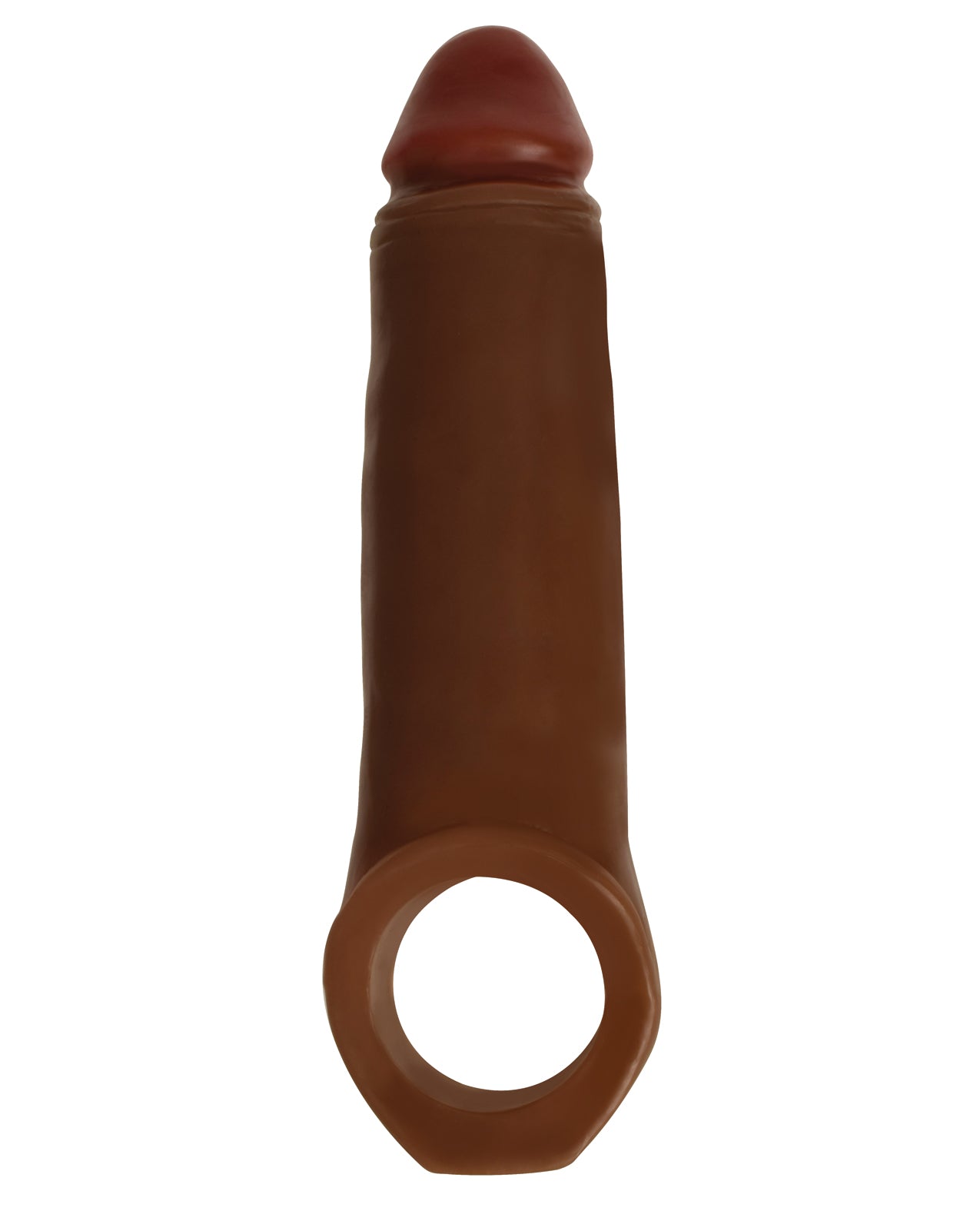 Jock Curve Toys Jock Enhancer 2" Extender w/Ball Strap - Chocolate