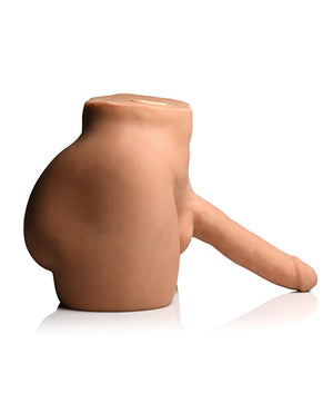 Jock Curve Toys Jock Vibrating &amp; Squeezing Male Masturbator w/Poseable Dildo - Image 4