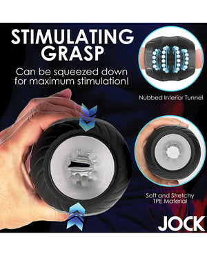 Jock Curve Toys Jock 10x Vibrating Double Masturbator - Image 5