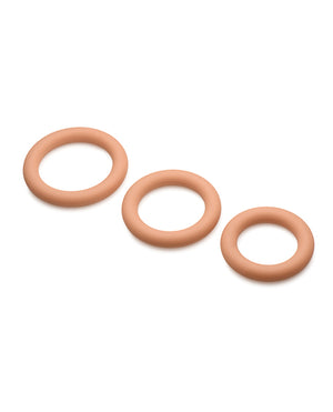 Curve Curve Toys Jock Silicone Cock Ring Set of 3 - Medium - Image 4