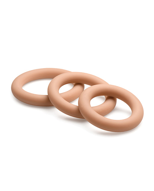 Curve Curve Toys Jock Silicone Cock Ring Set of 3 - Medium - Image 2