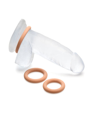 Curve Curve Toys Jock Silicone Cock Ring Set of 3 - Medium - Image 3