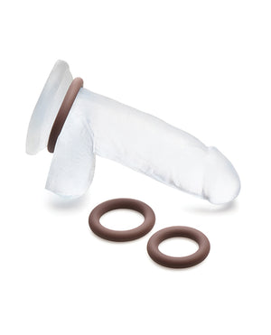 Jock Curve Toys Jock Silicone Cock Ring Set of 3 - Dark - Image 5
