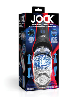Jock Curve Novelties Jock Spinning &amp; Thrusting Masturbator