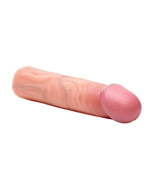 Jock Curve Toys Jock Enhancers 1.5" Silicone Penis Extension Sleeve - Light - Image 3