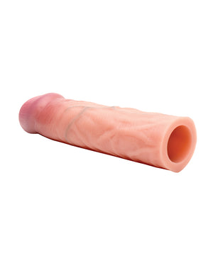 Jock Curve Toys Jock Enhancers 1.5" Silicone Penis Extension Sleeve - Light - Image 4