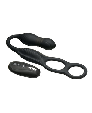 Hyper Thrusting and Vibrating Anal Plug w/C-Ring - Image 3