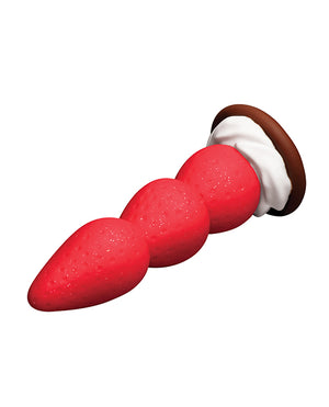 Simply Sweet Simply Sweet Strawberry Sweet Cream Premium Silicone Dildo - Image 3