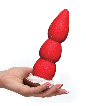 Simply Sweet Simply Sweet Strawberry Sweet Cream Premium Silicone Dildo - Image 5