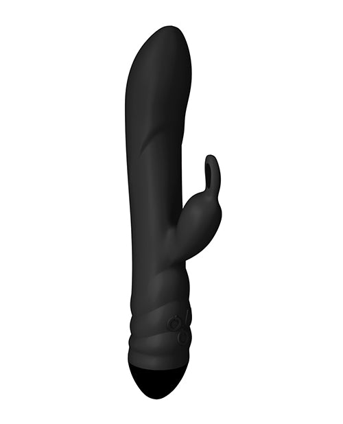 Adrien Lastic Adrien Lastic Twister Clitoral Sucker &amp; Vibrating Rabbit - Black