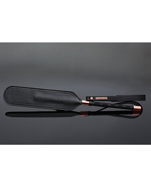 Coquette Pleasure Collection Pleasure Collection Matte Finish Paddle - Black/Rose Gold - Image 2