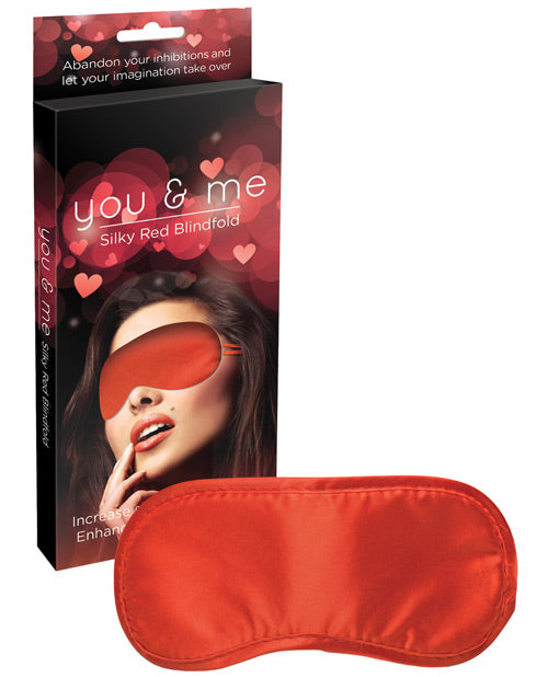 Creative Conceptions You &amp; Me Silky Red Blindfold