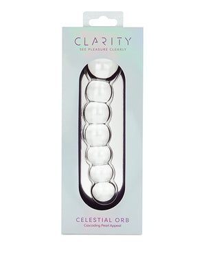Clarity Clarity Glass Dildo - Celestial Orb