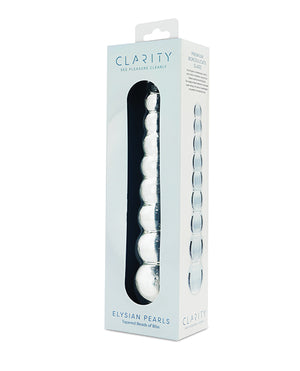 Clarity Glass Dildo - Elysian Pearls - Image 2