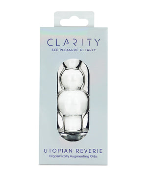 Clarity Glass Dildo - Utopian Reverie
